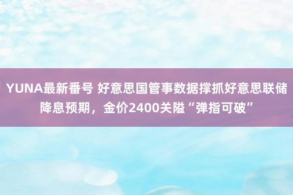 YUNA最新番号 好意思国管事数据撑抓好意思联储降息预期，金价2400关隘“弹指可破”