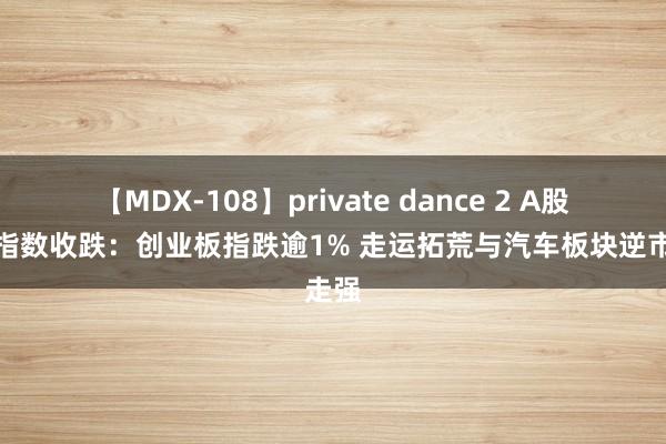 【MDX-108】private dance 2 A股三大指数收跌：创业板指跌逾1% 走运拓荒与汽车板块逆市走强