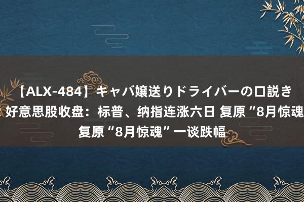 【ALX-484】キャバ嬢送りドライバーの口説きハメ撮り 2 好意思股收盘：标普、纳指连涨六日 复原“8月惊魂”一谈跌幅