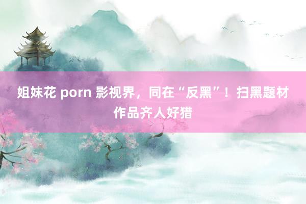 姐妹花 porn 影视界，同在“反黑”！扫黑题材作品齐人好猎